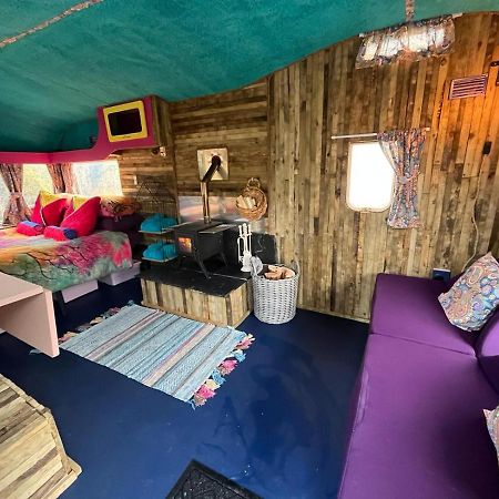 Budget Stay, In Lovely Private Setting With Rustic Charm, Log Burner, Fire Pit, Campers Kitchen & Eco Loo No Bedding Supplied Narberth Exterior photo