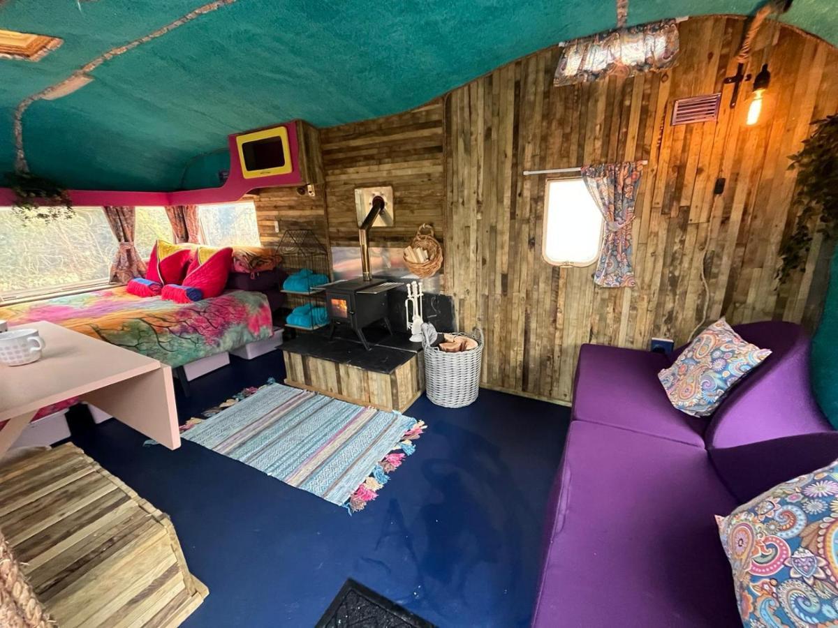 Budget Stay, In Lovely Private Setting With Rustic Charm, Log Burner, Fire Pit, Campers Kitchen & Eco Loo No Bedding Supplied Narberth Exterior photo